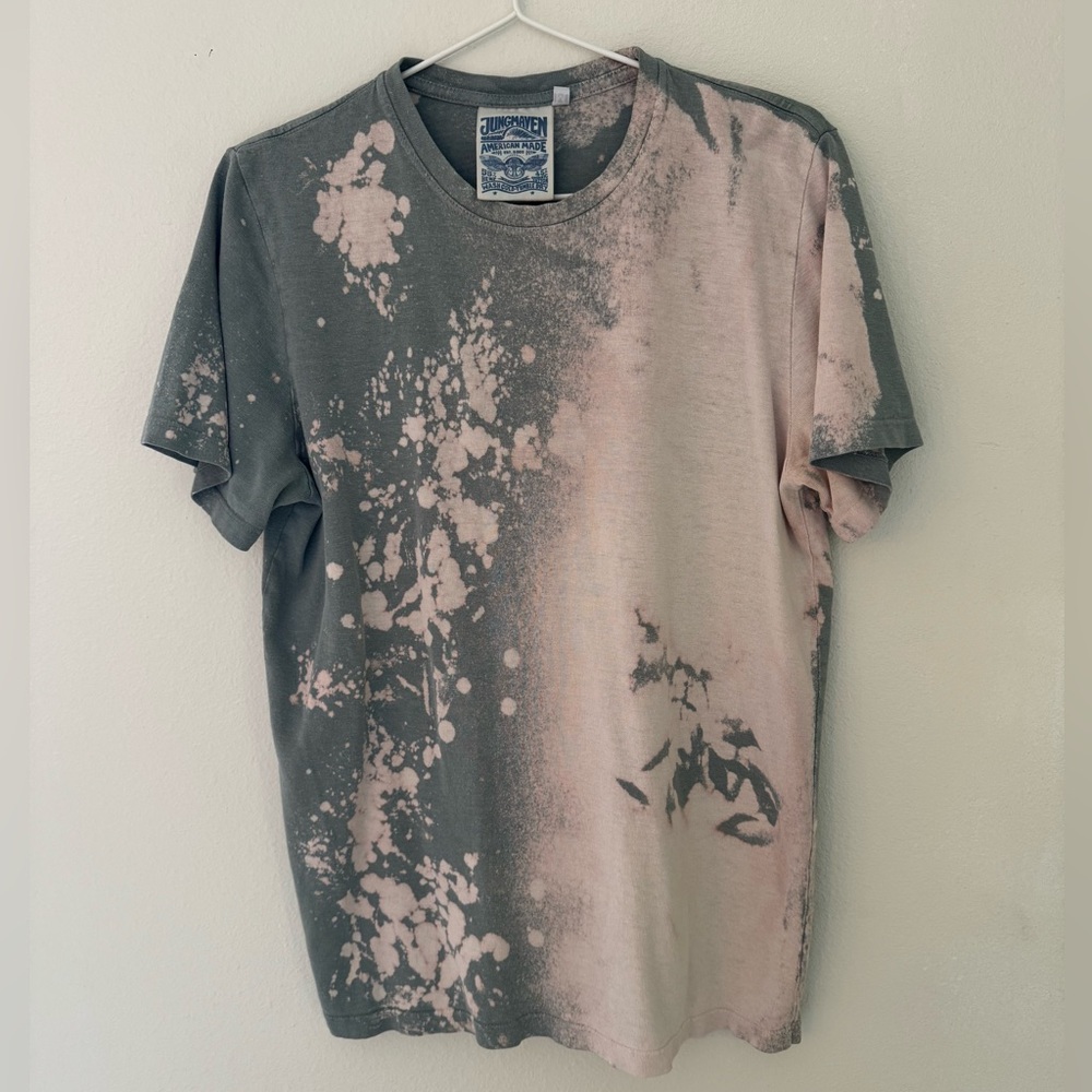 Jungmaven Acid/Bleach Dyed T-Shirt size Medium